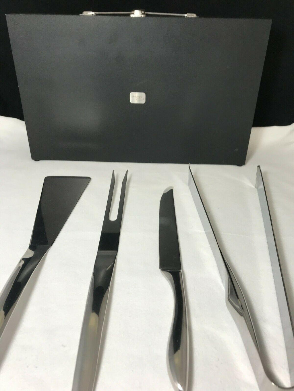 Wave BBQ Set ; 4pcs ;  Steel