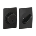 Century Matte Black Single Cylinder Deadbolt