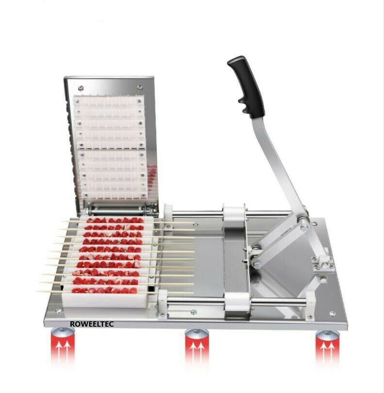 steel manual doner kebab meat skewer machine Sj