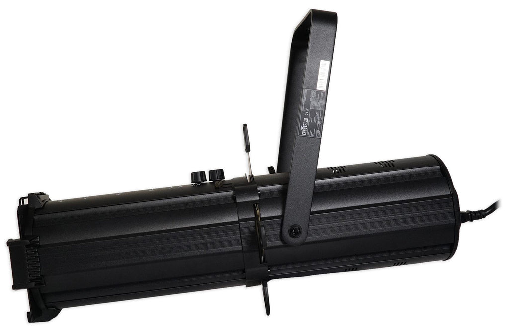 Chauvet DJ EVE E-100Z White Ellipsoidal LED DMX Gobo Projector Spot Light+Fogger