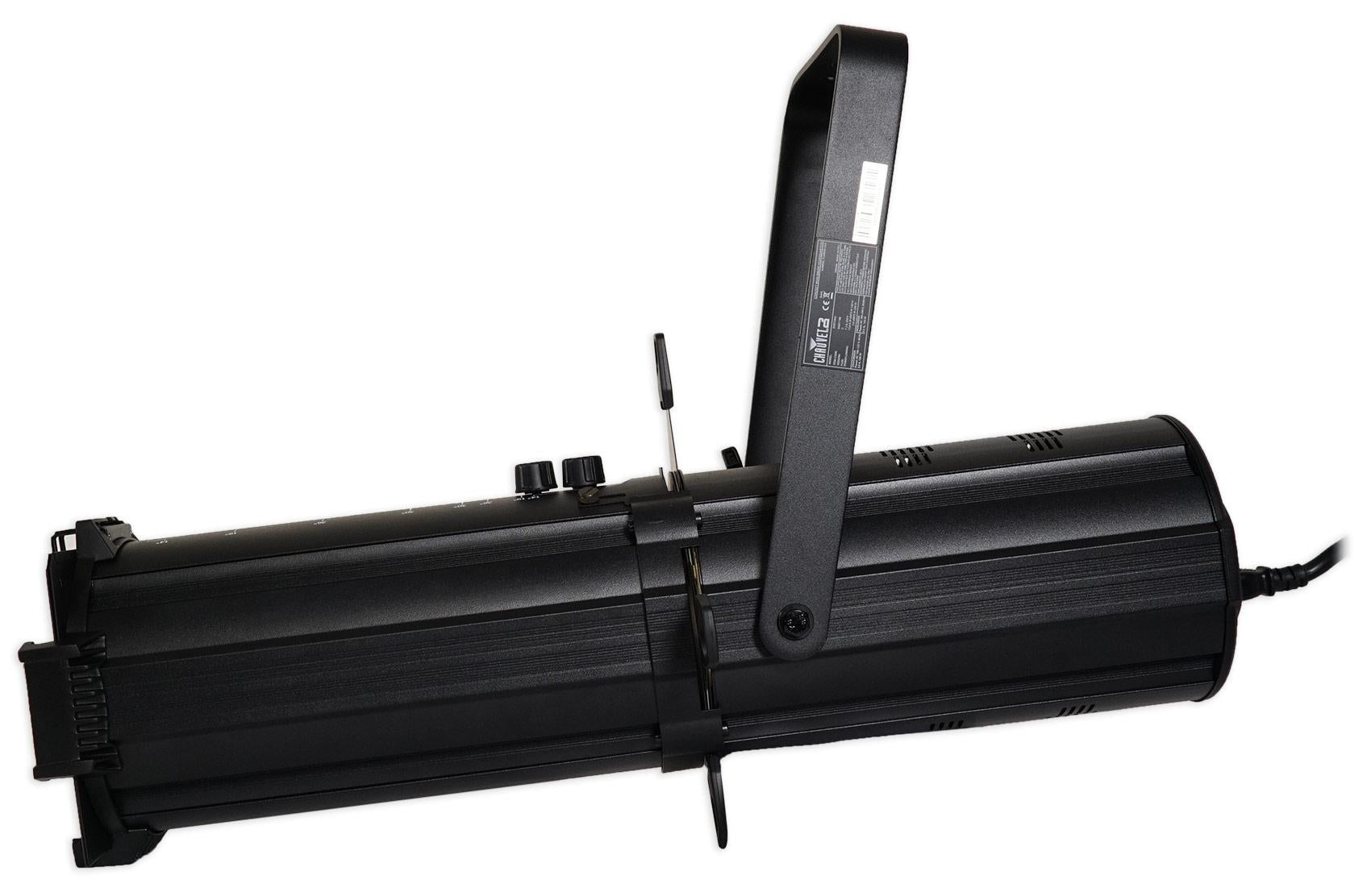 Chauvet DJ EVE E-100Z White Ellipsoidal LED DMX Gobo Projector Spot Light+Fogger