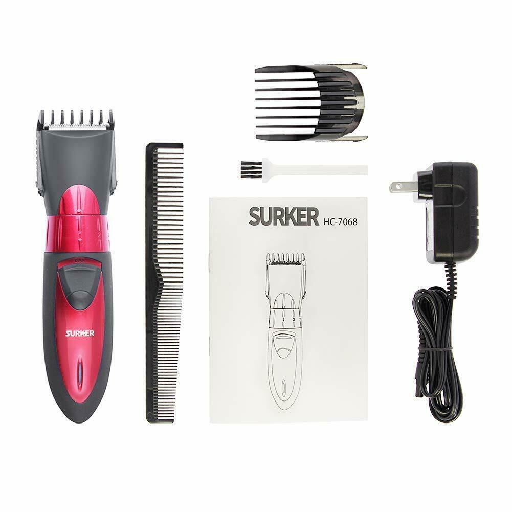 Topersun Clipper Hair Electric IPX7 5 Sizes & Adjustable 2 Combs Guide