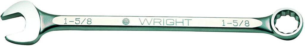 Wright Tool 1184 12-Point Heavy Duty Flat Stem Combination Wrench,Silver