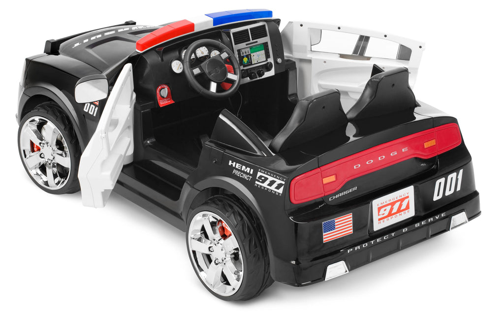 Kid Trax DodPursuit Police Car 12-Volt Battery-Powered Ride-On