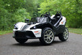 Slingshot - 2 Seater - 12v Kids Cars - Electric Motor Power Ride On Car with Remote- MP3-Aux Cord By First Drive