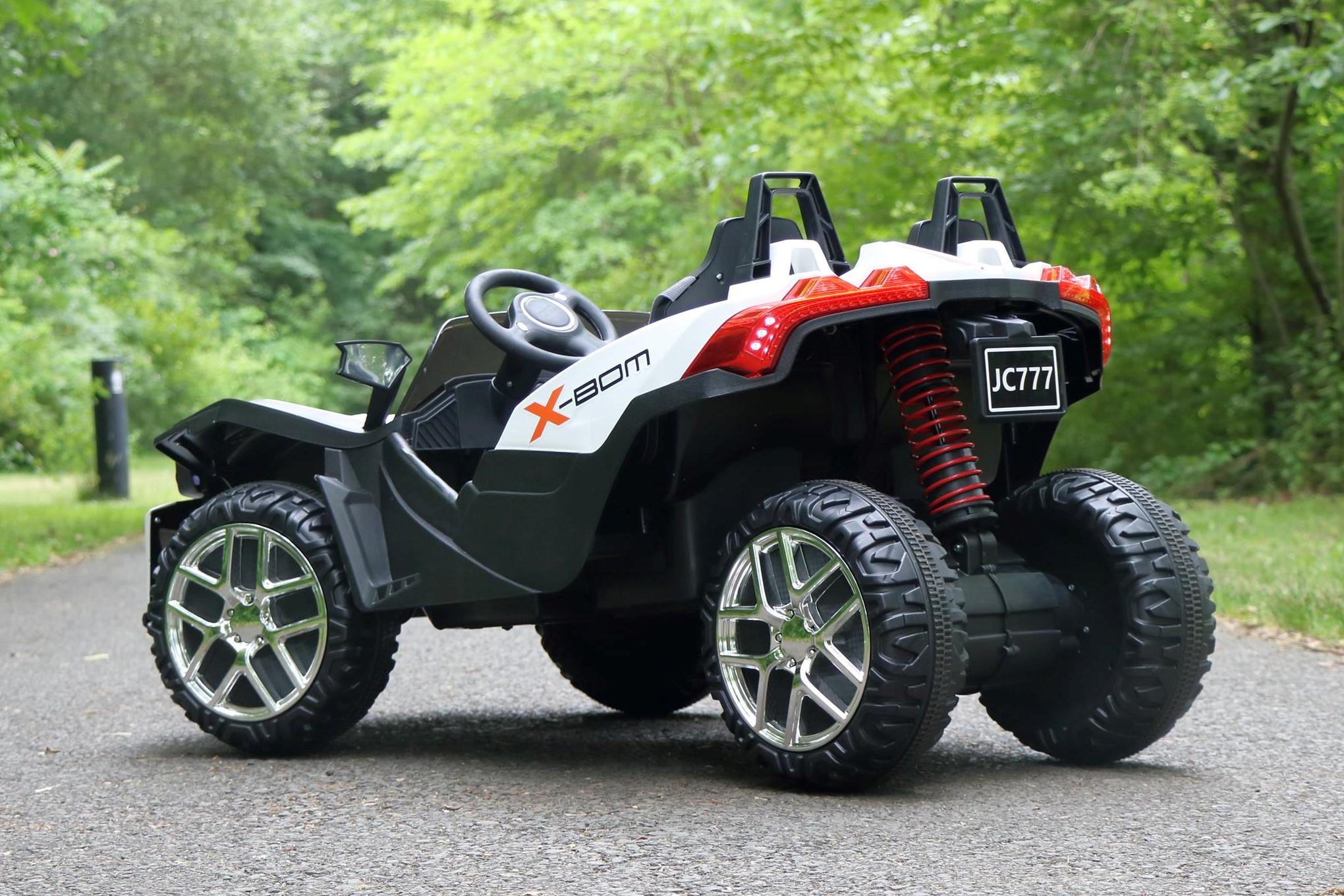 Slingshot - 2 Seater - 12v Kids Cars - Electric Motor Power Ride On Car with Remote- MP3-Aux Cord By First Drive