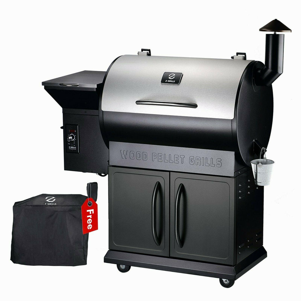 ZPG-700E Pellet Grill BBQ Smoker Digital Control with cover
