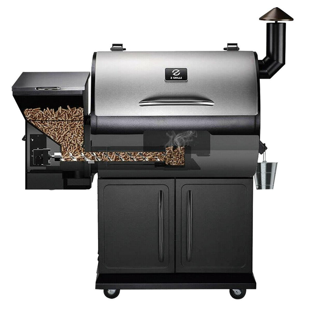 ZPG-700E Pellet Grill BBQ Smoker Digital Control with cover