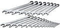 SK 86043 SuperKrome 23 Piece 12 Point 1/4-Inch to 1-1/2-Inch Combination Wrench Set