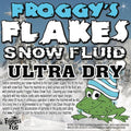 55 Gallon Drum - ULTRA DRY - NO ODOR Snow Juice Machine Fluid - Froggys Flakes ULTRA  (30-50 Foot Float / Drop)