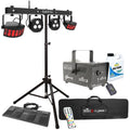 Chauvet DJ GigBar Flex Pack-n-Go Effect Lighting System with Fog Machine & Tripod Stand Package