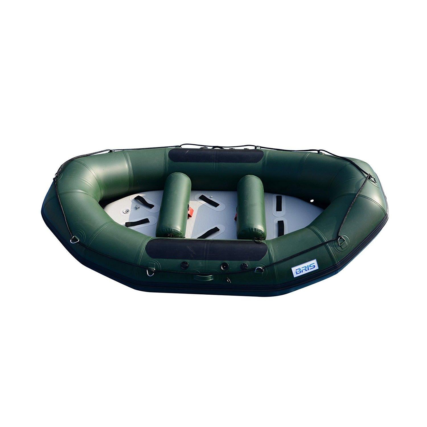 BRIS 9.8Ft Inflatable White Water River Raft Inflatable Boat Floating Tube