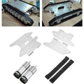 Genuine SP T800 4WD Metal Tank Chassis Tracked Smart Robot Car Kit With 9V 25mm Gear Motor
