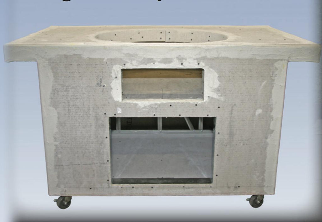 Grills Portable Island for  Oval XL  Unfinished