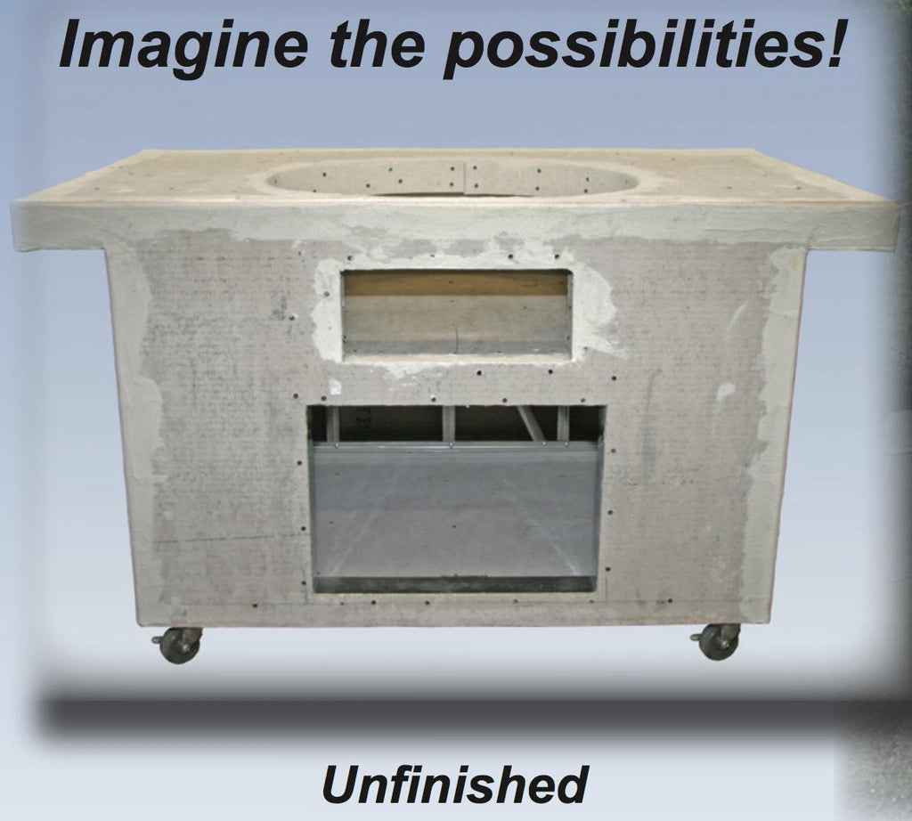Grills Portable Island for  Oval XL  Unfinished