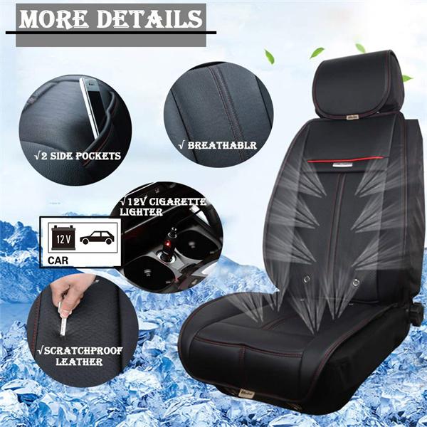 Universal Cooling &amp; Warm Car Seat Cover Heated &amp; Massage Chair Cushion