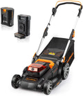 LawnMaster CLMFR6018A 0802 Cordless 19-Inch Brushless Push Lawn Mower 60V Lithium-Ion,4.0Ah Battery & Charger Included