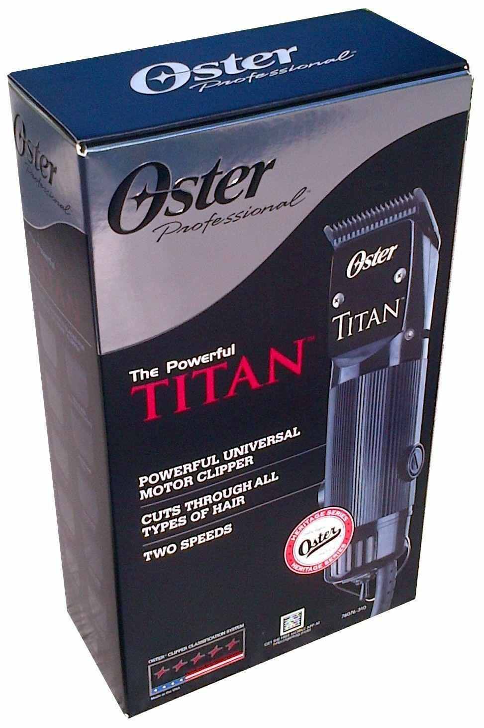 OSTER Professional Hair Clipper  Ex2s 97 Classic 76 Detachable Blade & DVD