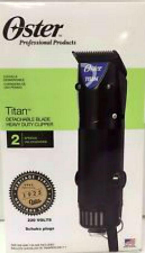 OSTER Professional Hair Clipper  Ex2s 97 Classic 76 Detachable Blade & DVD
