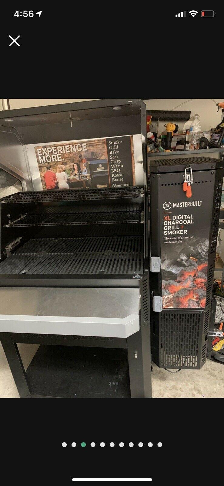 Gravity Series 1050 Digital Charcoal Grill with Smoker - Black