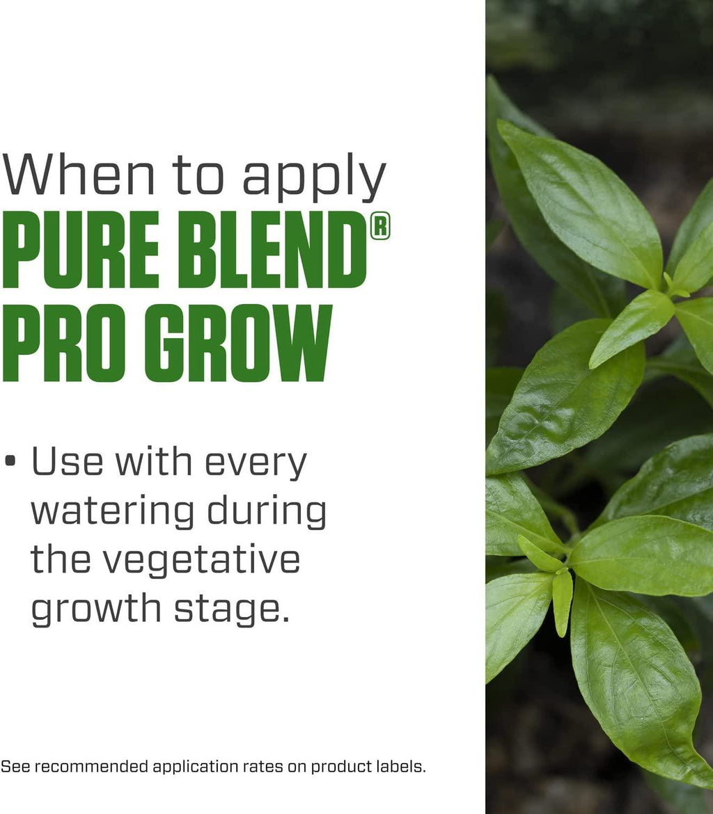 Botanicare Pure Blend Pro Grow Terpene Enhancing Base Nutrient Vegetative Formula, 5-Gallon