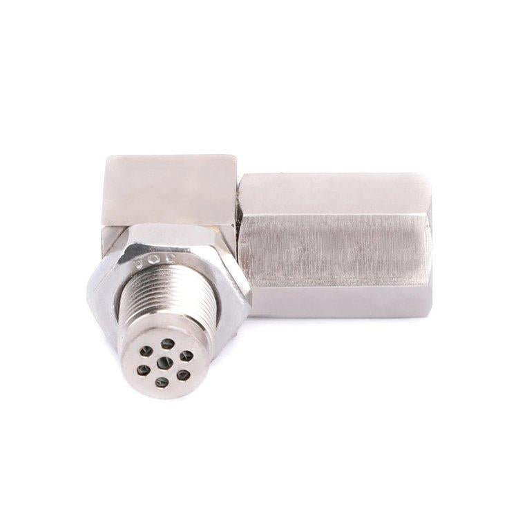 90°O2 Oxygen Sensor Spacer Engine Light CEL Check Bung Mini Catalytic Converter Generic