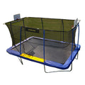 JumpJKRC10152BHC3 Rectangular Trampoline with Basketball Hoop Attachment