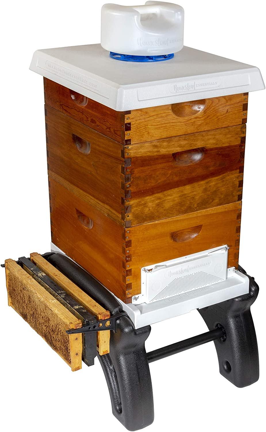 Ultimate Hive Stand for Beekeepers (8 Frame and Flow Hive) from Farmstand Supply