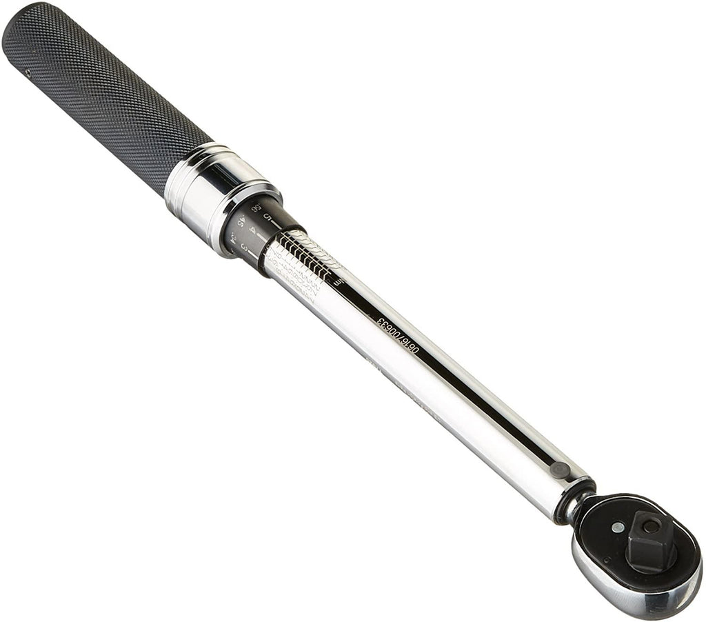 SK Hand Tool 77025 Micrometer Adjustable Torque Wrench, 3/8"/30-250 inch-lbs