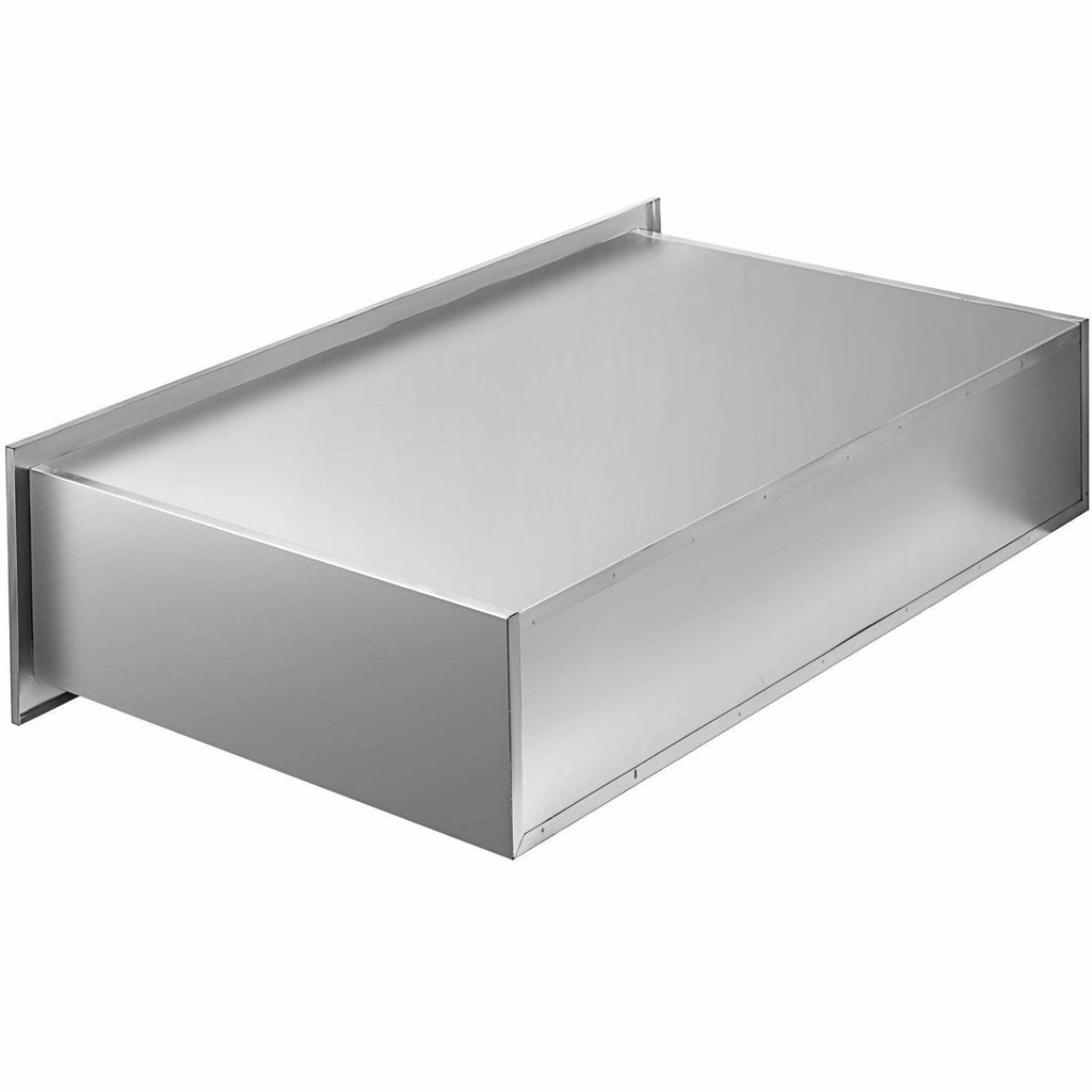 30"WX10"H Outdoor Kitchen Drawers Horizontal Double Acess Drawer  Steel