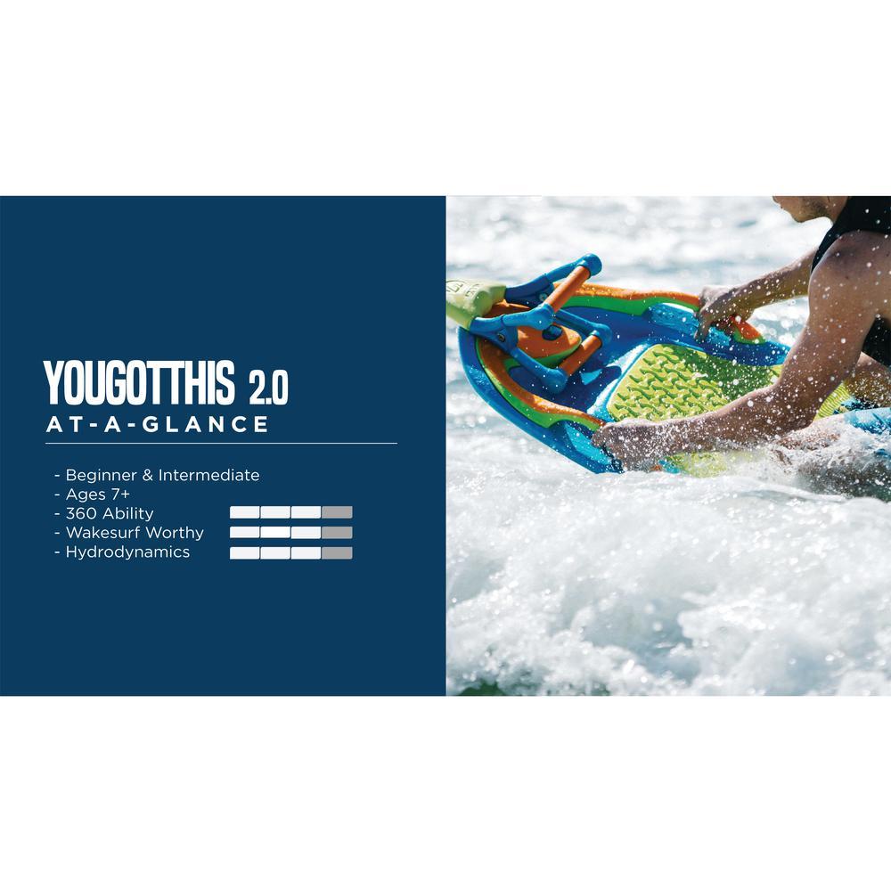Blue YouGotThis Board 2.0 Towable Wakeboard