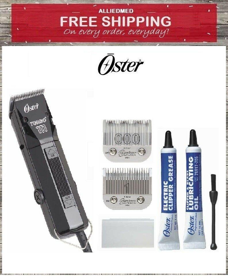 Oster Turbo 111 Clipper Universal Motor Detachable Blades #000 #1 Hair Cutting