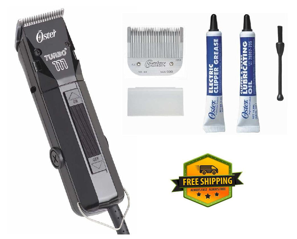 Oster Turbo 111 Clipper Universal Motor Detachable Blades #000 #1 Hair Cutting