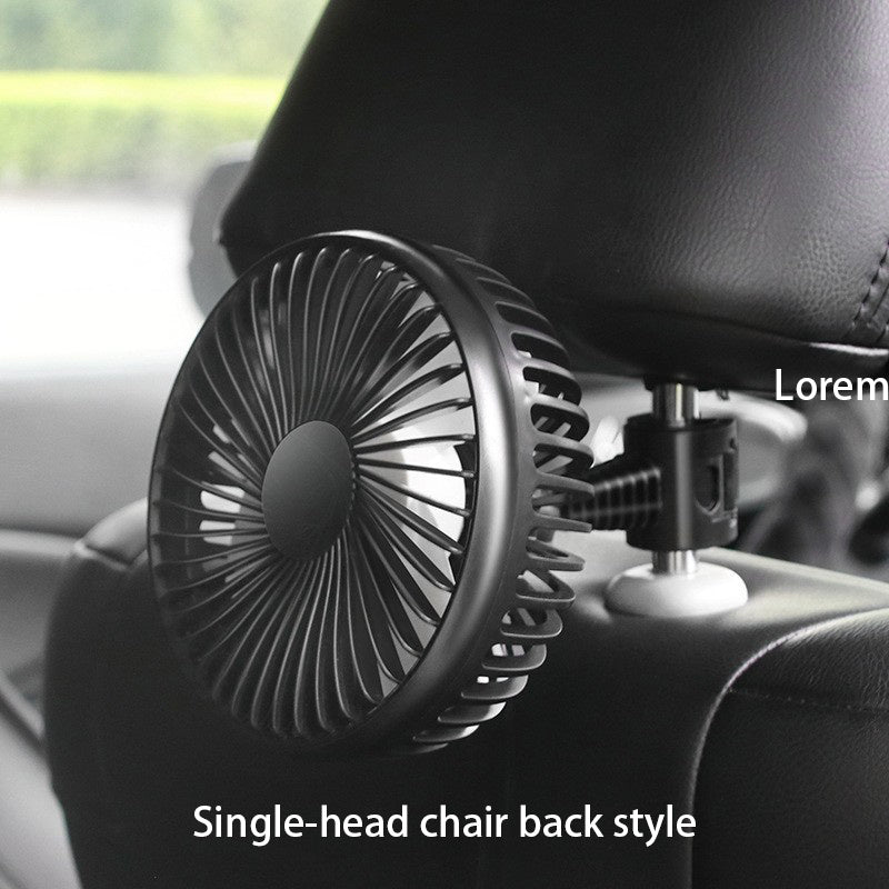 Stay Cool This Summer: Get the Multi-Functional Car Mini Double-Headed Fan!