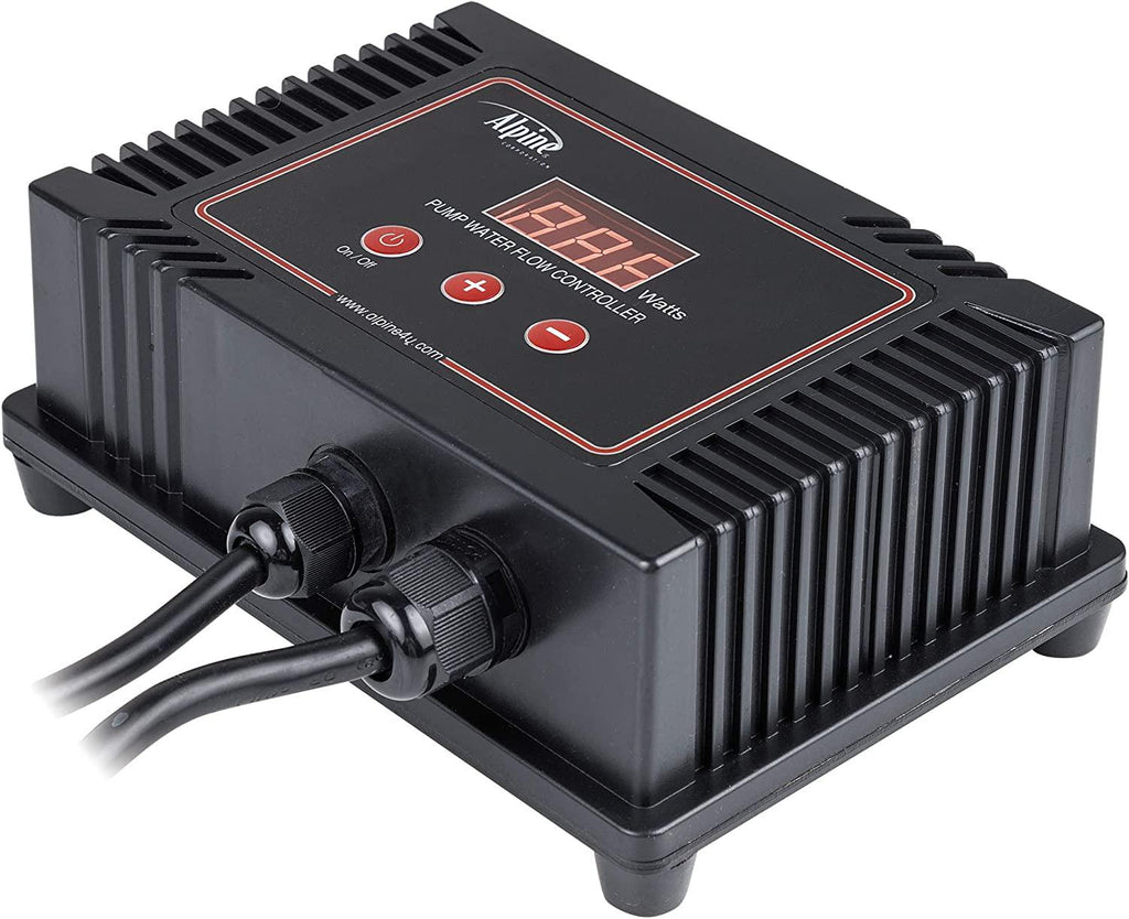 Alpine Corporation Eco-Sphere Energy-Saving 5400GPH Pond Pump with Controller and 33-ft. Cord