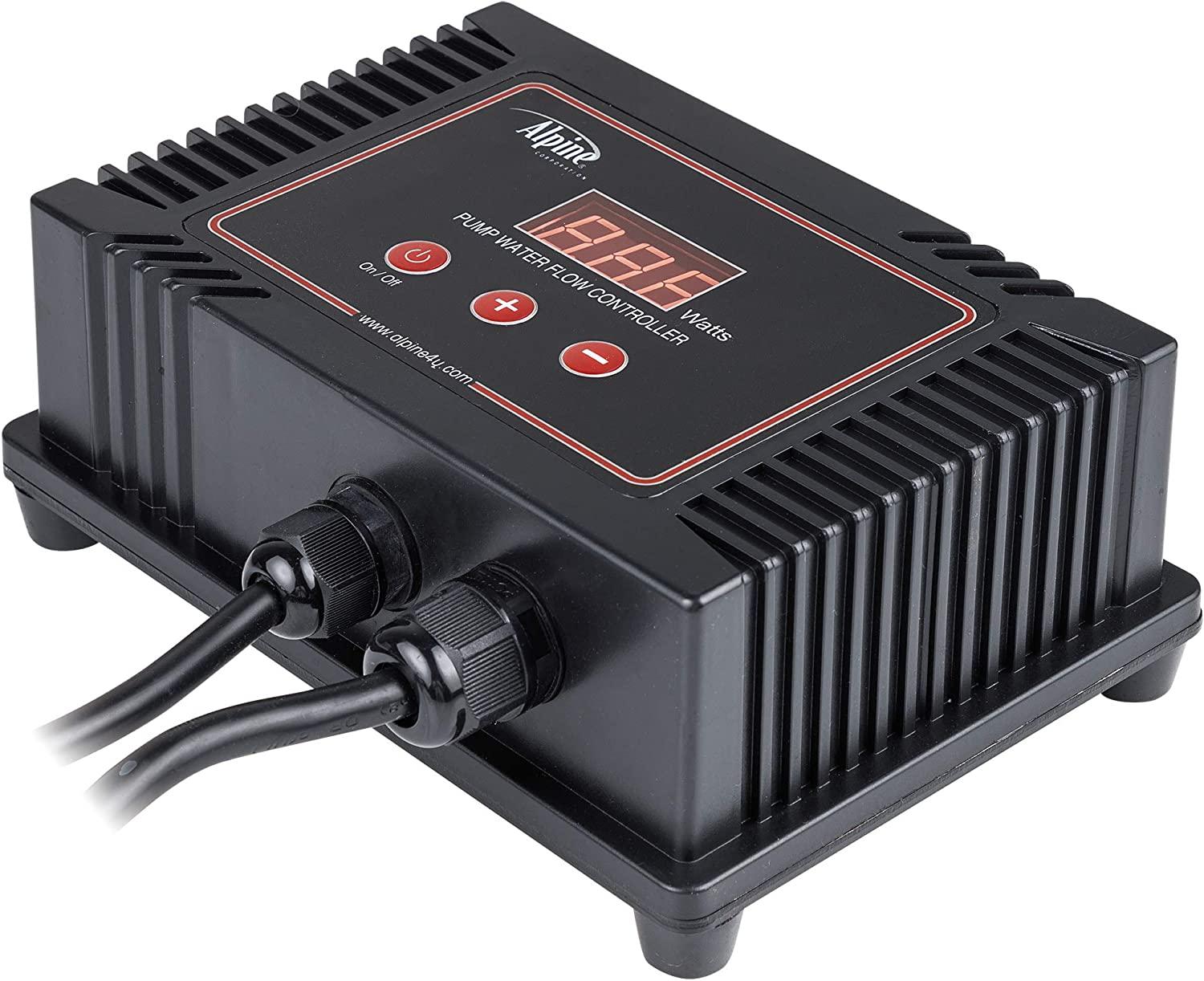 Alpine Corporation Eco-Sphere Energy-Saving 5400GPH Pond Pump with Controller and 33-ft. Cord