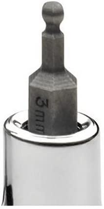 SK Hand Tools 19752 8-Piece 3/8-Inch Drive Metric Ball Hex Bit Socket Set