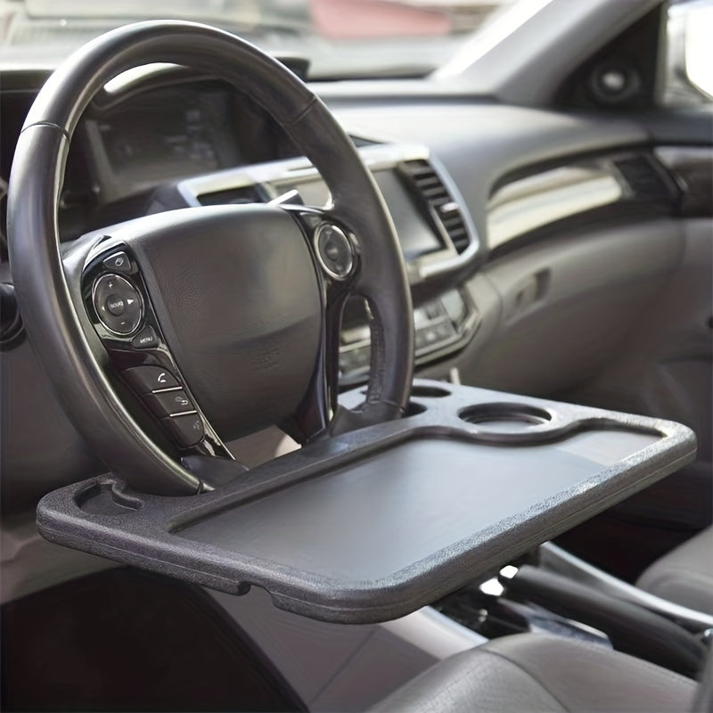 Make Driving Easier With The Multifunctional Car Steering Wheel Tray Table Steering Wheel StoraRack StoraBoard Card Table