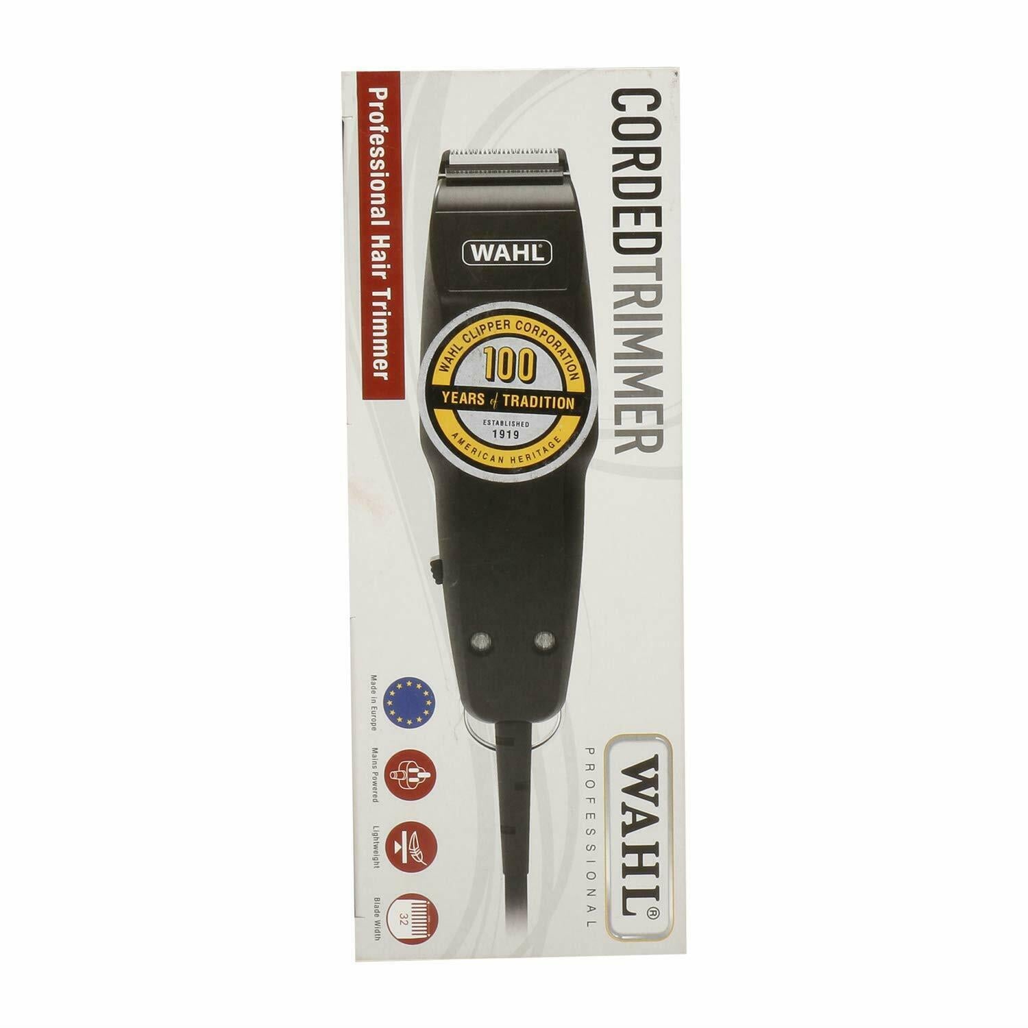 Wahl 1411.0010 Corded Trimmer (Black) for US Parker Pen