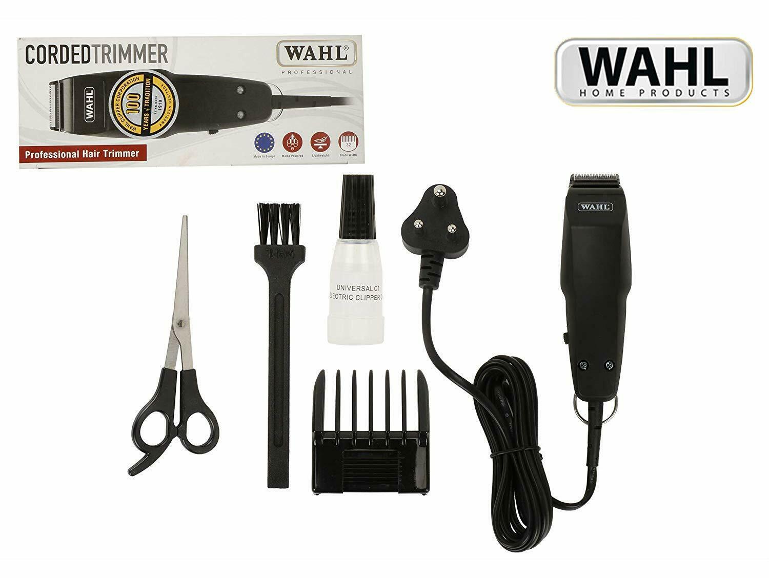 Wahl 1411.0010 Corded Trimmer (Black) for US Parker Pen