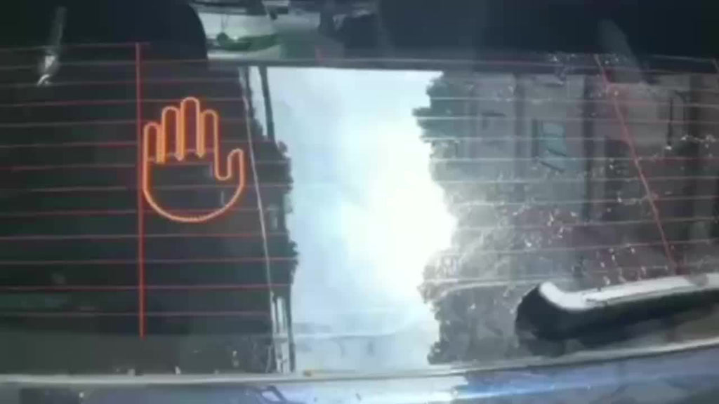 LED Illuminated Gesture Light Car Finger Light With Remote Road RaSigns Middle Finger Gesture Light Hand Lamp