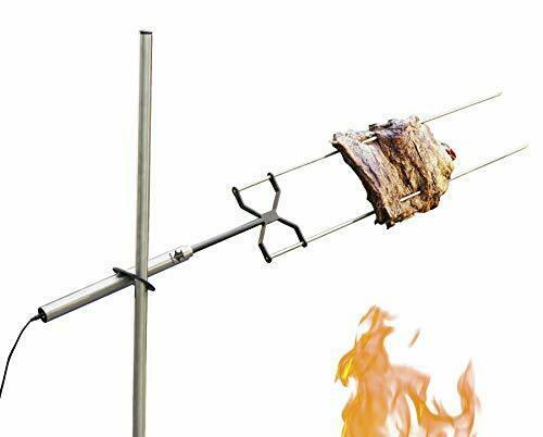 Grill Heavy Duty Rotisserie Grill for Home + Portable for Outdoors Electric
