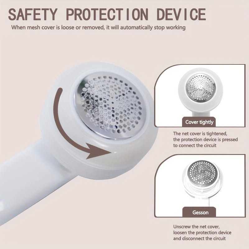 Say Goodbye To Lint Balls &amp; Fuzz - Rechargeable Portable Electric Lint Remover