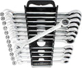 XFXCH 14-Piece Key Set Multi-Function Tool Wrench Ratchet Wrench Set Hand Tool Wrench Set Universal Wrench Tool Car Repair Tool (Color : 8 22MM 12P)