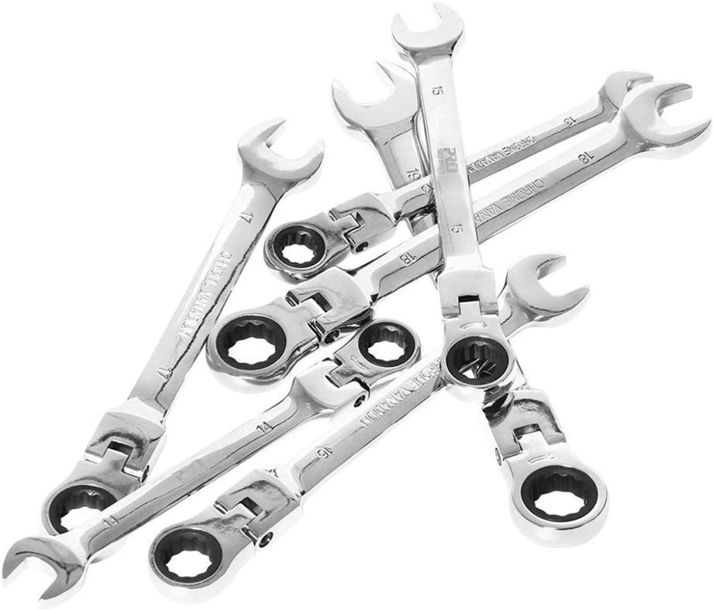 XFXCH 14-Piece Key Set Multi-Function Tool Wrench Ratchet Wrench Set Hand Tool Wrench Set Universal Wrench Tool Car Repair Tool (Color : 8 22MM 12P)