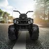 Kids Ride ON Toys 12 Volt Car, Battery Powered Quad Ride ON Cars, 4-Wheeler ATV Ride ON Toy w/ 2 Speed, LED Lights, AUX Jack, Radio, Electric Motorcycle for Boys / Girls, 3-8 Years Old, Black, W1866