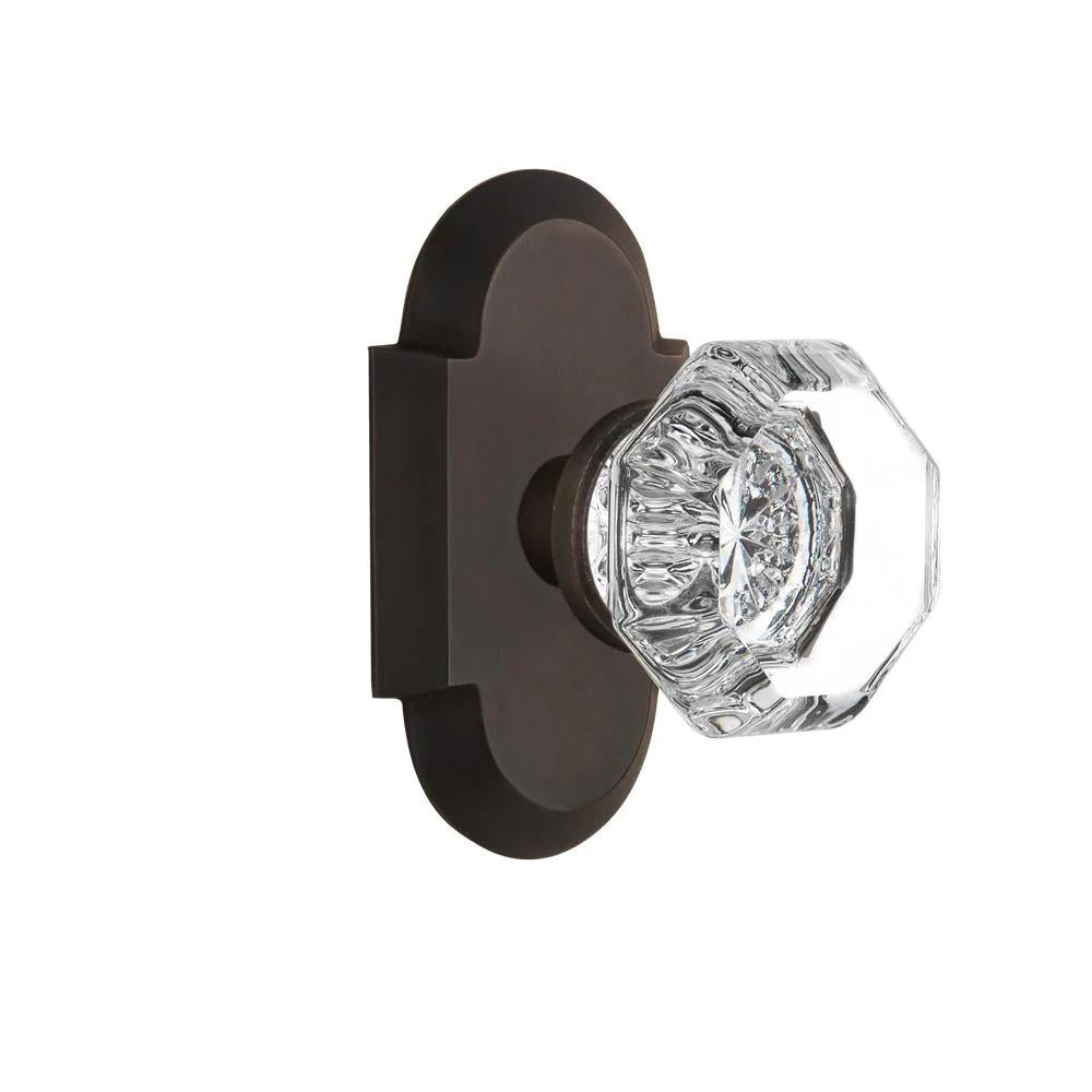 CottaPlate 2-3/4 in. Backset Oil-Rubbed Bronze PassaHall/Closet Waldorf Door Knob