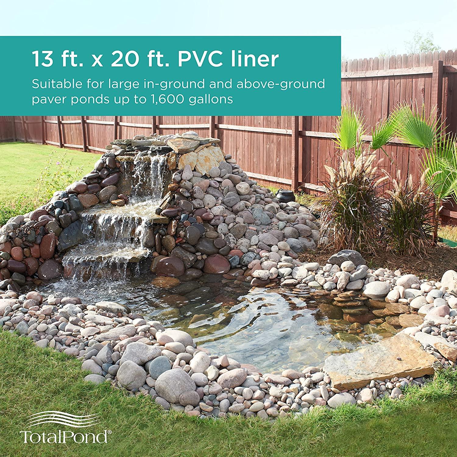 TotalPond pond skins Pond Liner, 10 by 13-Feet
