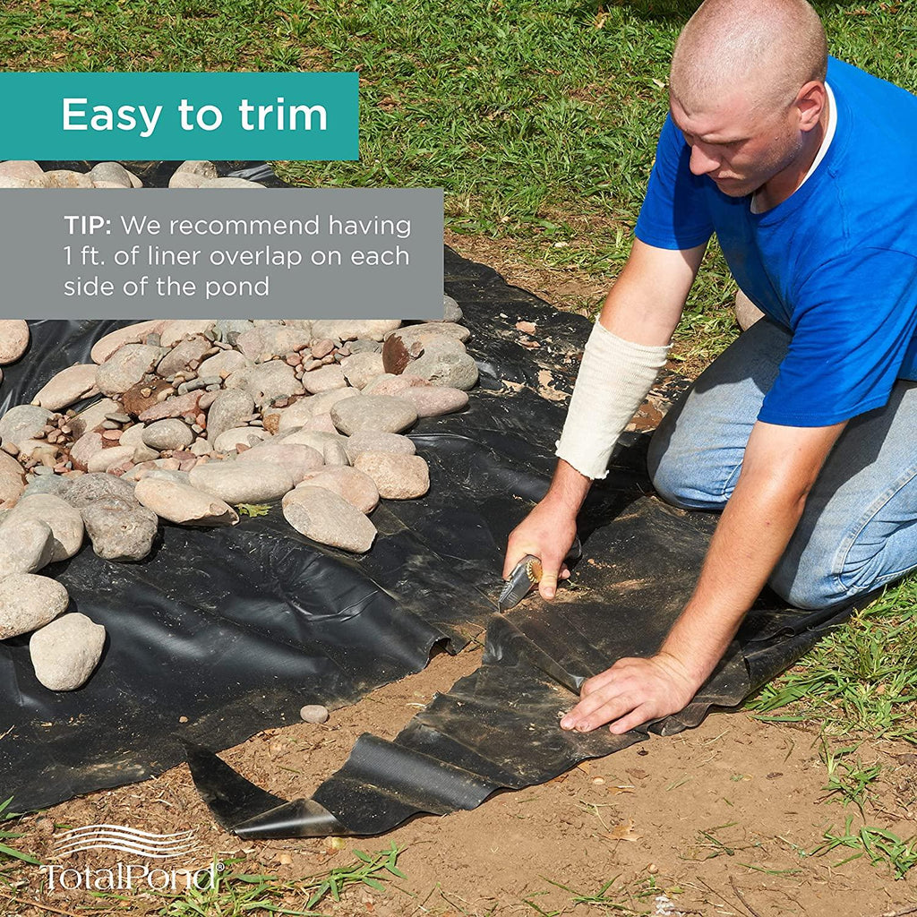 TotalPond pond skins Pond Liner, 10 by 13-Feet