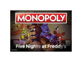 USAOPOLY Monopoly Five Nights at Freddy's Board Game | Based on Five Nights at Freddy's Video Game | Officially Licensed Five Nights at Freddy's Merchandise | Themed  Monopoly Game
